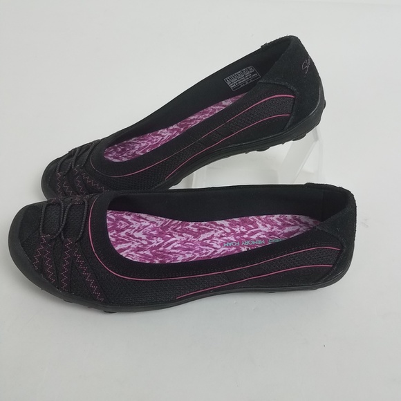skechers leather flats